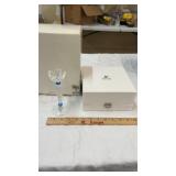 Swarovski Blue Flower Candle Holder 207012