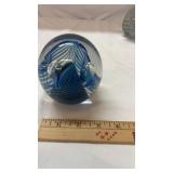 1990 Eickholt Caithness Art Glass Paperweight