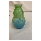 2006 Fenton Dave Fetty "Caribbean Dat" Vase