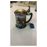 Franklin Mint "The Challenge of the Hunt" Stein