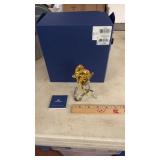 Swarovski Crystal Light Topaz Sea Horses 1033296