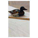 Signed Art Glass Duck   Murano????