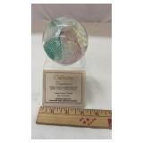 Caithness Margot Thomson Art Glass Paperweight