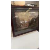 Wildlife Print Deer Lake Mountains