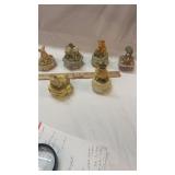 6  Heritage House Musical Trinket Boxes