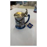 Franklin Mint "Guardian of the Arctic" Eagle Stein