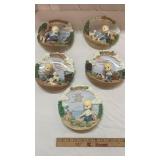5 Precious Moments "Walking in Faith" Plaques