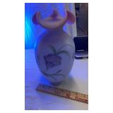 Fenton Burmese Limited Edition Vase