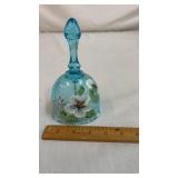 Fenton Art Glass Hand Painted Bell