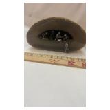 Agate Geode Mineral Rock Pewter Coal Miners