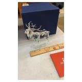 Swarovski Crystal 5 1/2" Tall  Stag Deer 291431