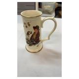 Groham Norman Rockwell Beer Stein