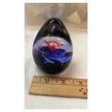 Caithness Ascension Scotland Glass Paperweight