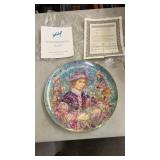 Hibel Flower Girl of Provence Collector Plate