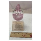 Caithness Art Glass Paperweight McIntosh