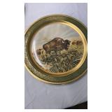 Pickard China Collector Plate Buffalo