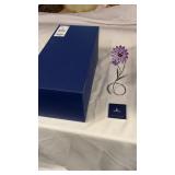 Swarovski Crystal Drina Violet Flower 0957578