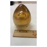 Caithness Concentrix Scotland Glass Paperweight