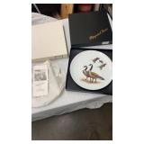 Maynard Reece Signed Numbered Limoges Plate