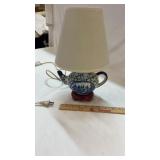 Blue & White Teapot Table Lamp