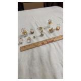 Swarovski Gold Figures