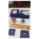 Swarovski Flowers Pink Tulips & Violets