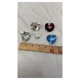 Swarovski Hearts