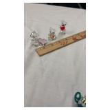 3 Swarovski Kris Bears