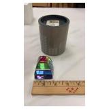 Swarovski Vitrail Rainbow Pyramid Paperweight