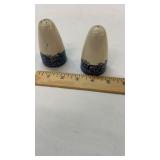 Vintage Blue Willow Salt & Pepper Shakers