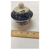 Churchill England Blue Willow Sugar Dish