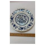 Enoch Wedgewood Blue Onion England Plate