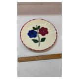 Blue Ridge Hand Painted Plate