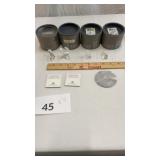 Swarovski 4 Miniature Animals