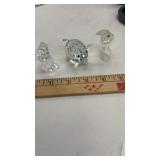 3 Swarovski Animals