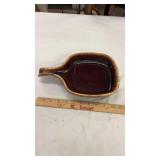 Hull Pottery Brown Drip Serving Tray