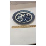 Churchill England Blue Willow Serving Platter