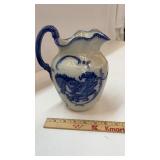 Staffordshire England Ironstone Pitcher