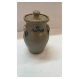 1985 Rockdale Stonewre Pottery Salt Glazed Crock
