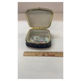 Hand Painted Nippon Jewelry Trinket Porcelain Box