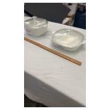 Corning Ware Blue Cornflower Casserole Dishes