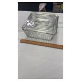 Large Glass Anchor Hocking Refrigerator Dish