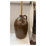 Large Stoneware Whiskey Jug