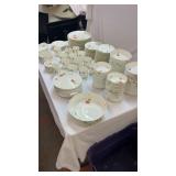 90 pcs. Mikasa "Just Flowers" Bone China