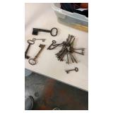 Vintage Skeleton & Other Keys Doors Furniture