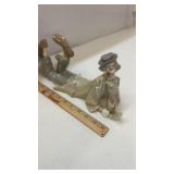 Lladro Retired Clown with Beach Ball 4618