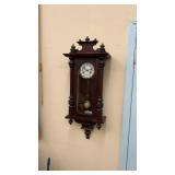 Antique Vienna Victorian Wall Clock