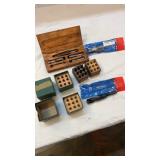 Vintage Tap & Die plus Metal Stamp Set