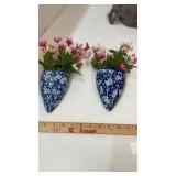 Pair of Wall Pocket Planters