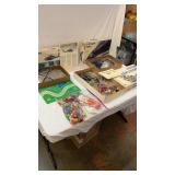 Vintage Midel Airplanes & Games Pieces